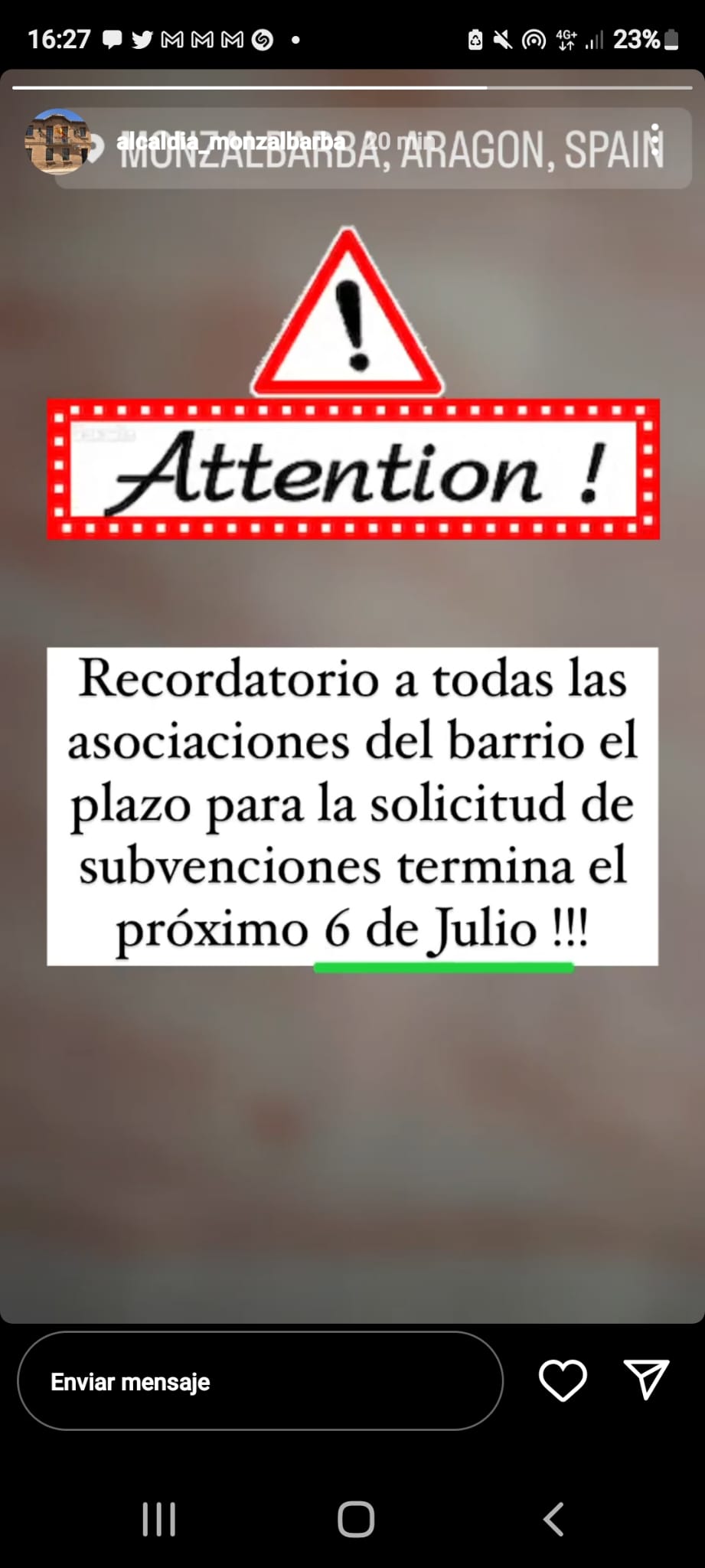 Solicitud de subvenciones para las ASOCIACIONES