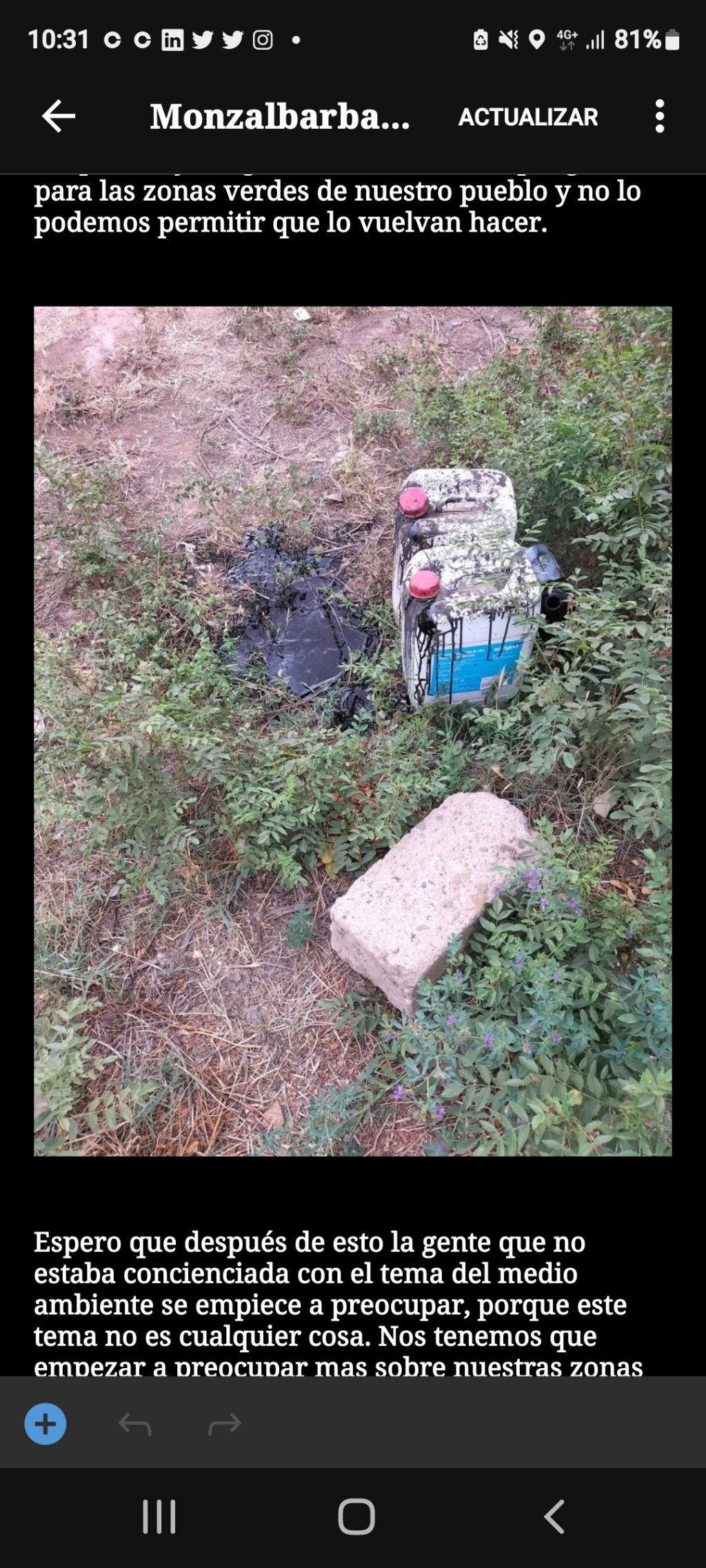 Algunos vecinos se han quejado de las obras que hubo en la Calle Santa, alquitrán por el suelo, cortes en las calles inesperados y poco eficientes