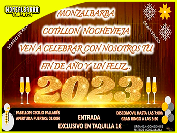 Fiesta de FIN DE AÑO en el Pabellón Cecilio&nbsp;Pallarés