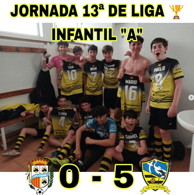 ¡Arrasador triunfo del Infantil «A» Futsal en&nbsp;Caspe!