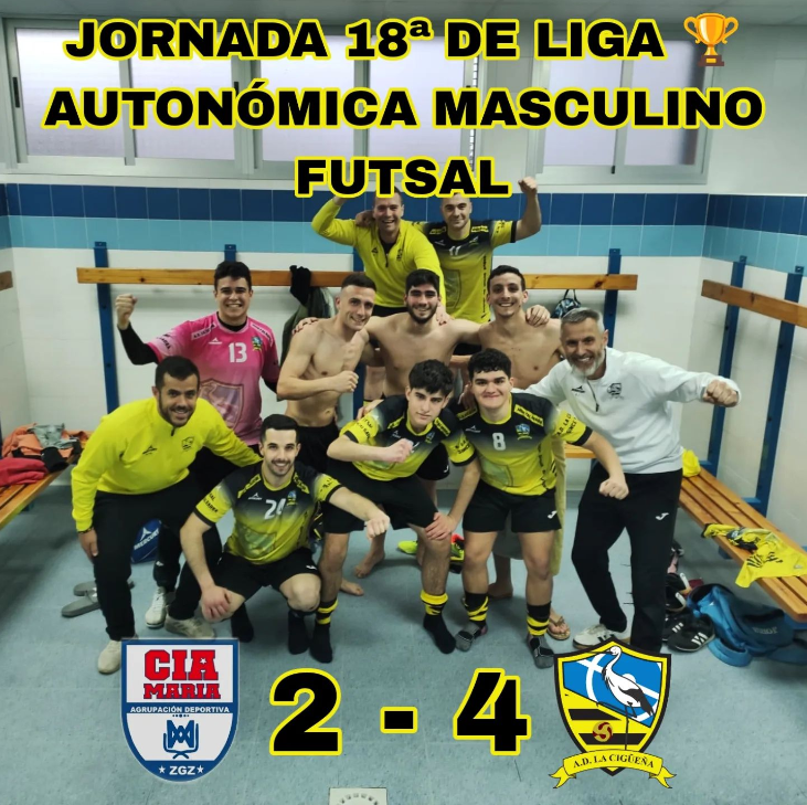 FS Monzalbarba logra una emocionante remontada contra Futsal Compañía de María en la última jornada de la Liga Autonómica Masculina