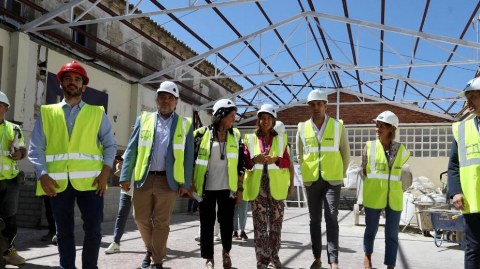 Natalia Chueca, alcaldesa de Zaragoza, asegura que se gastarán los 9 millones del convenio de los barrios rurales a&nbsp;tiempo