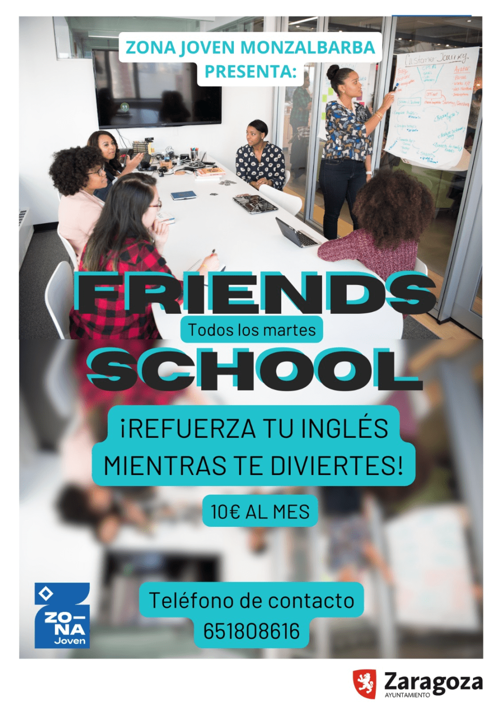 ¡Refuerza tu inglés mientras te diviertes en la Zona&nbsp;Joven!