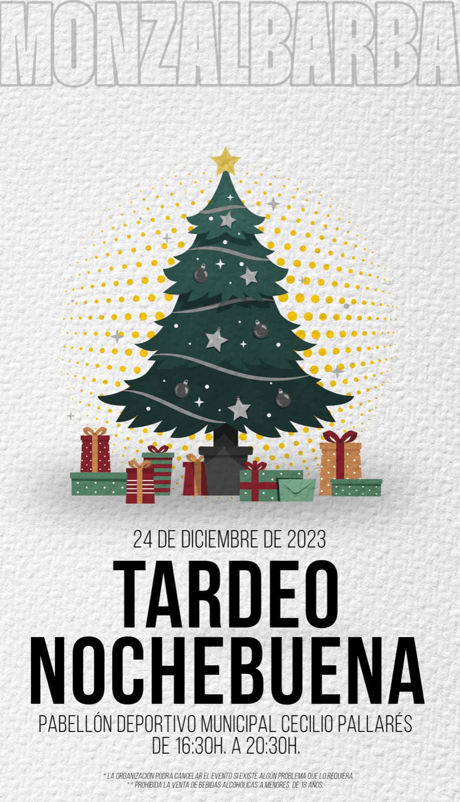 Tardeo de Nochebuena 2023 en Monzalbarba – 24 de&nbsp;Diciembre