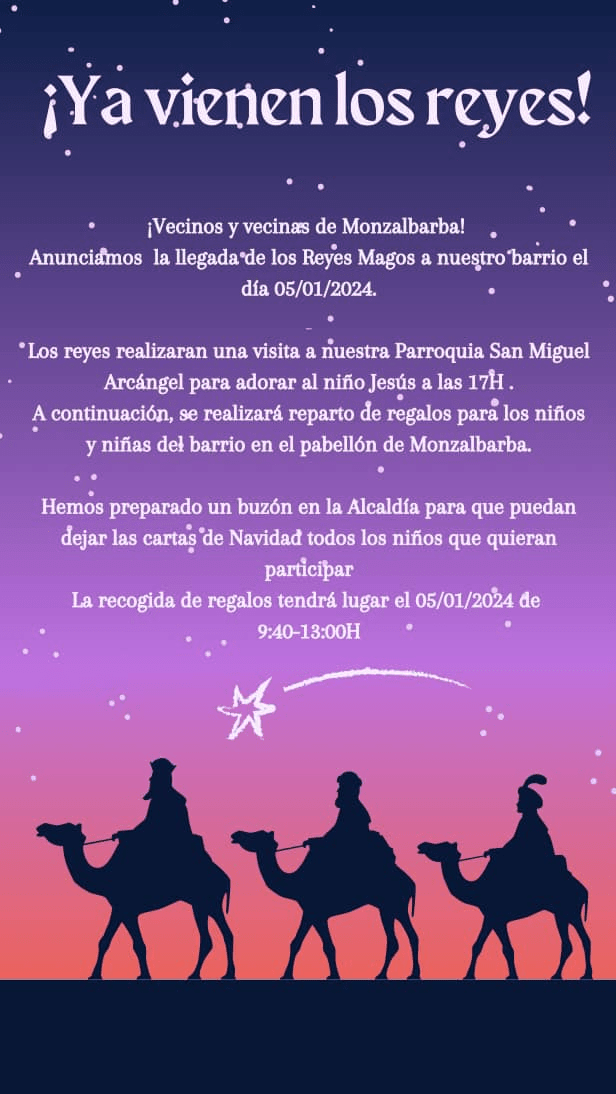 ¡Ya vienen los reyes! Información sobre el día de&nbsp;reyes