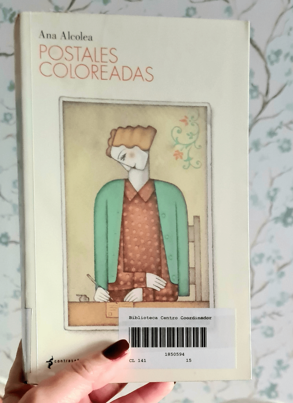 Postales coloreadas de Ana Alcolea, en el Salón Literario de Monzalbarba – Noticias sobre el Salón&nbsp;Literario
