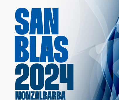 Programa de Fiestas de Monzalbarba Febrero 2024 en honor a San&nbsp;Blas