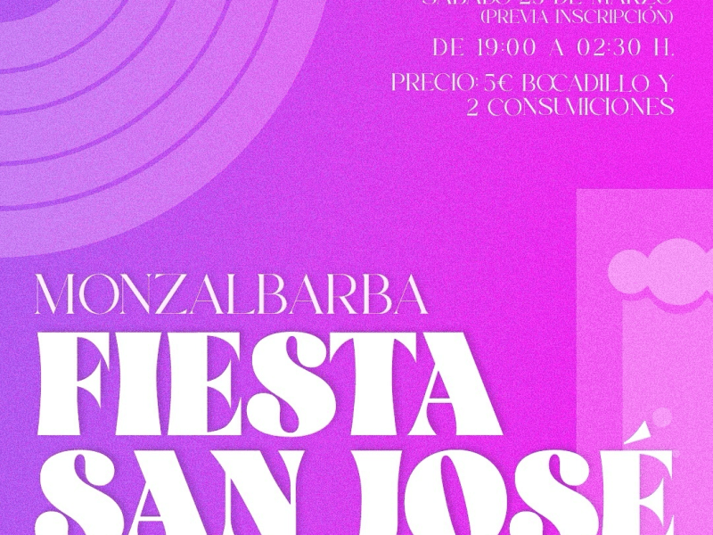Vuelven las Fiestas del barrio de San José de&nbsp;Monzalbarba
