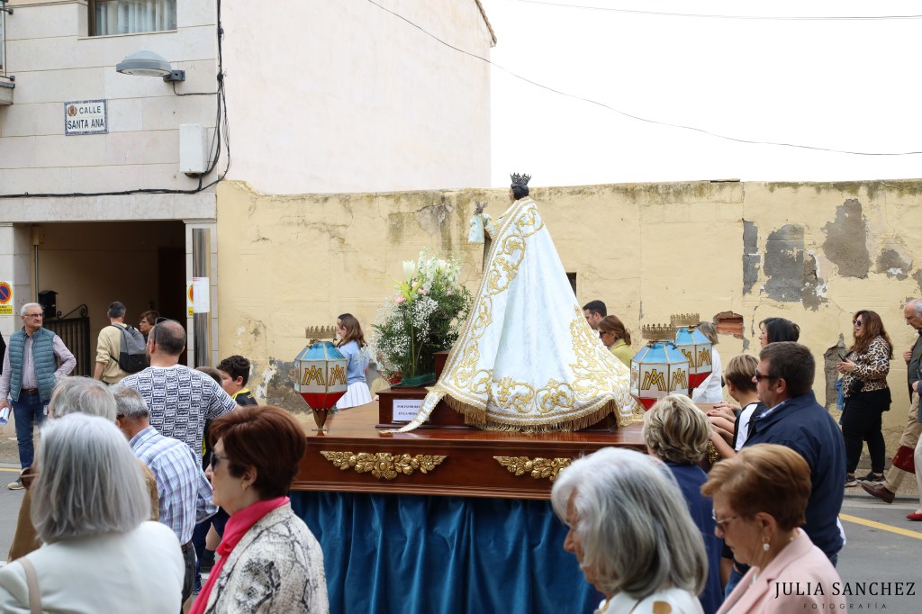 Fotos de la Romería de los Mueleros 2024. Cada primer domingo de mayo, La Virgen de la Sagrada recibe la peregrinación y romería de los&nbsp;muelanos