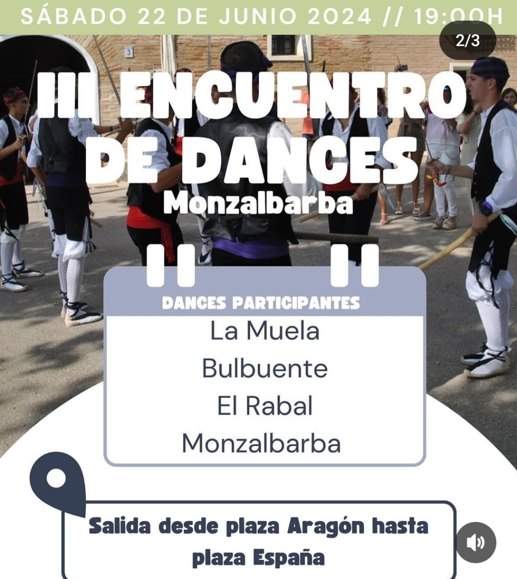 III Encuentro de Dances en Monzalbarba: La Muela, Bulbuente, El Rabal y Monzalbarba