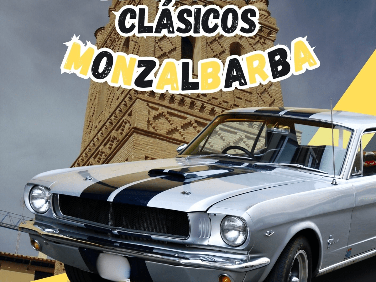 ¡Se acercan las fiestas 2024!: Macro concentración de coches clásicos en&nbsp;Monzalbarba