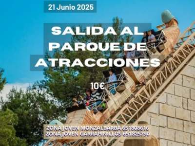 PARQUE DE ATRACCIONES ¡os recordamos que el martes se acaba el&nbsp;plazo!